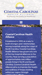 Mobile Screenshot of coastalalliance.org