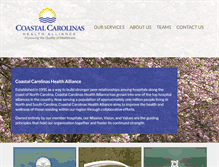 Tablet Screenshot of coastalalliance.org